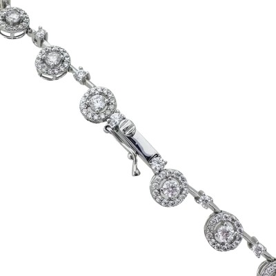  Diamond Mounted Bracelet - Thumbnail