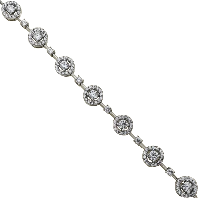  Diamond Mounted Bracelet