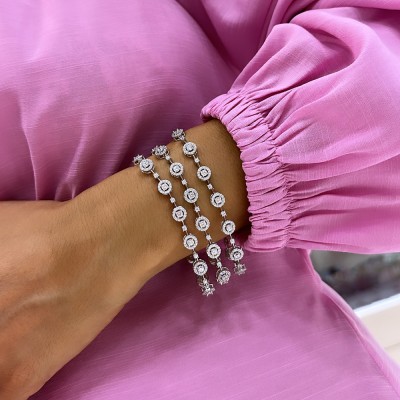 byEdaÇetin - Diamond Mounted Bracelet (1)