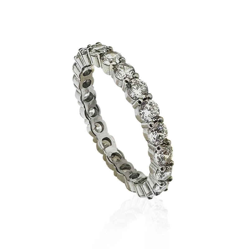 Diamond Mounted Full Ring - 4 mm