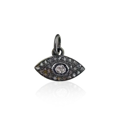 byEdaÇetin - Diamond Small Eye Pendant