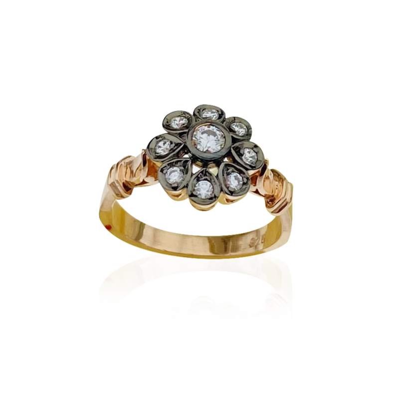 Divanhane Diamond Mounting Ring