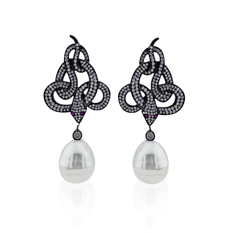 Dora Snake Collection Earrings - 2
