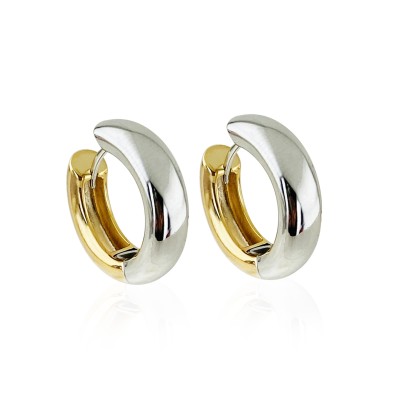 by Eda Çetin - Double Color Hoop Earrings