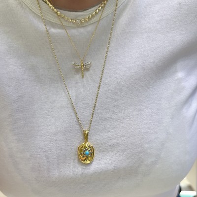 by Eda Çetin - Dragonfly Necklace (1)