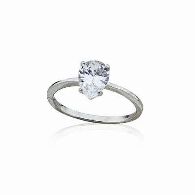 byEdaÇetin - Drop Cut Solitaire Ring (1)