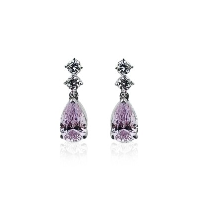 by Eda Çetin - Drop Detail Solitaire Earring (1)