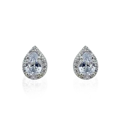 by Eda Çetin - Silver Drop Earrings