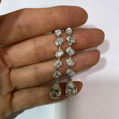 Drop-Streamed Earrings - by Eda Çetin