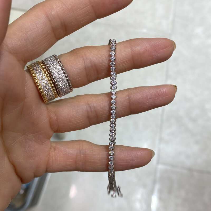 Elara Thin Mounted Bracelet - 2