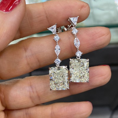 by Eda Çetin - Ellys Moissanite Earring (1)