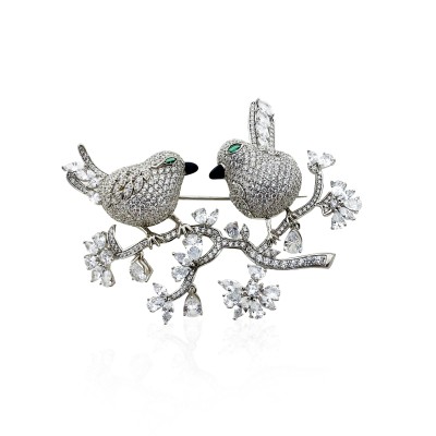 by Eda Çetin - Espina Bird Brooch
