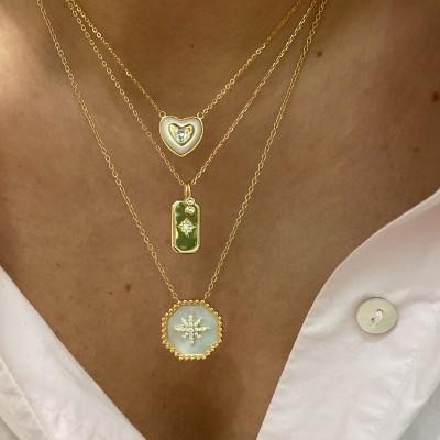 by Eda Çetin - Espino Pearl North Star Necklace (1)