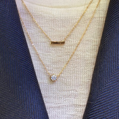 by Eda Çetin - Espino Self-Double Necklace