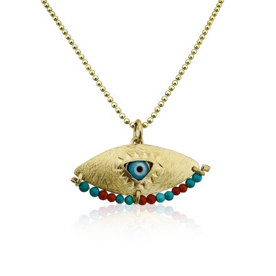 Eti Eye Necklace - Thumbnail