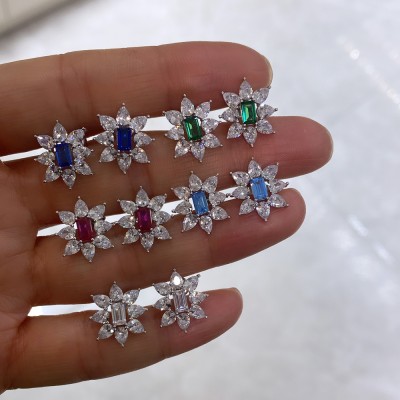 Feli New Series Stone Earrings - Thumbnail