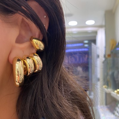 by Eda Çetin - Freya Hoop Earrings - 2 cm Diameter (1)