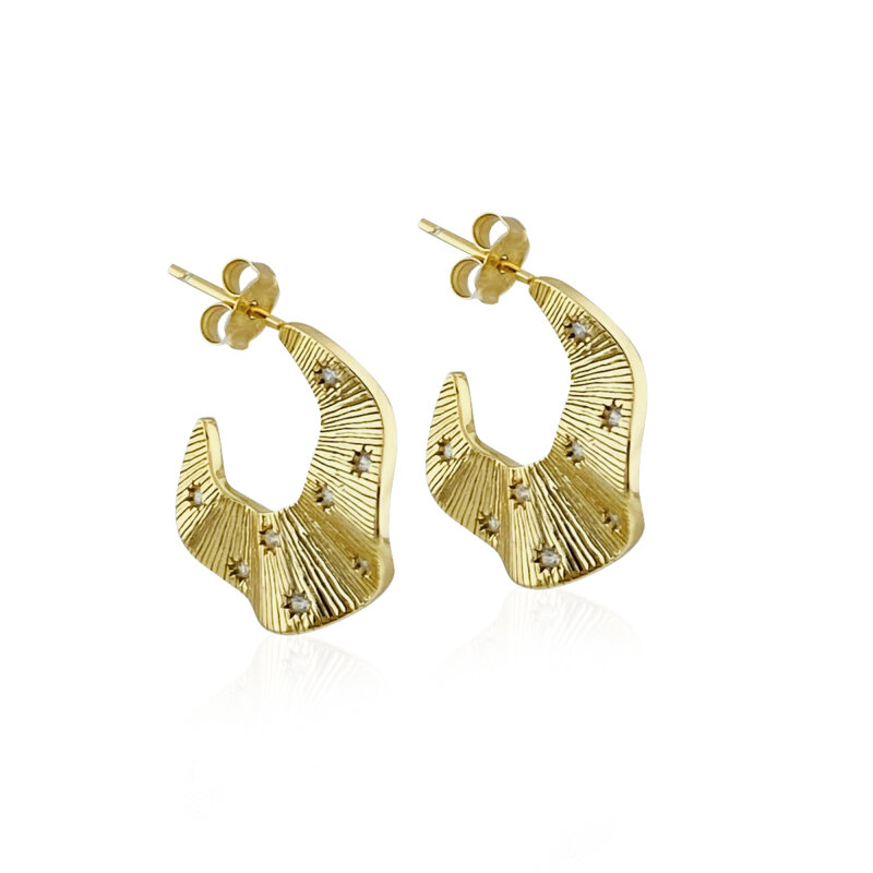 Galaxy Hoop Earrings - 1