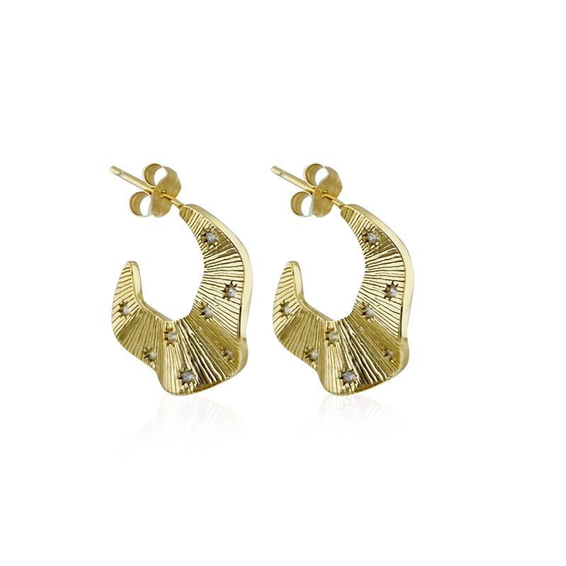 Galaxy Hoop Earrings - 2