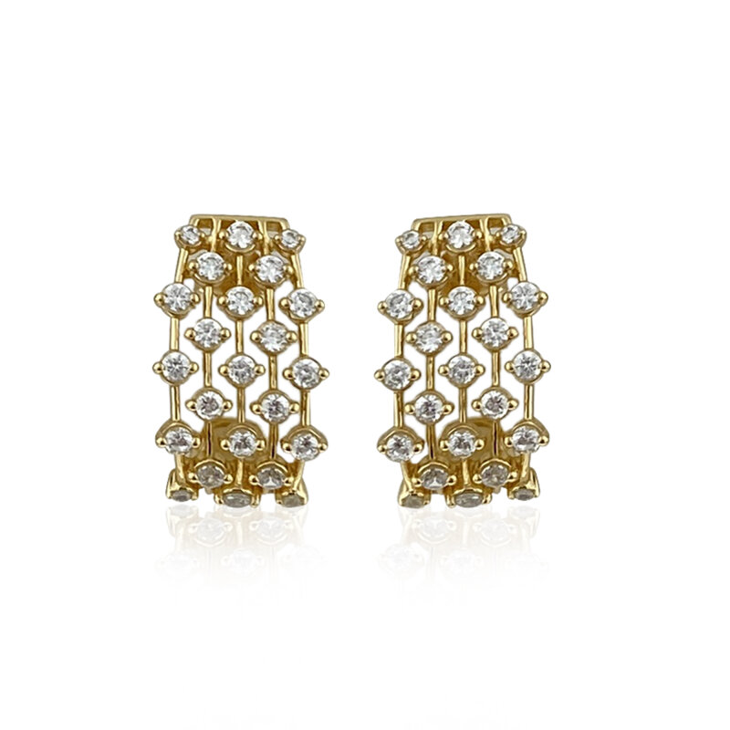 Giana Italian Stone Earrings - 1