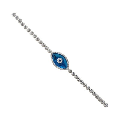byEdaÇetin - Glass-Eye Waterway Bracelet