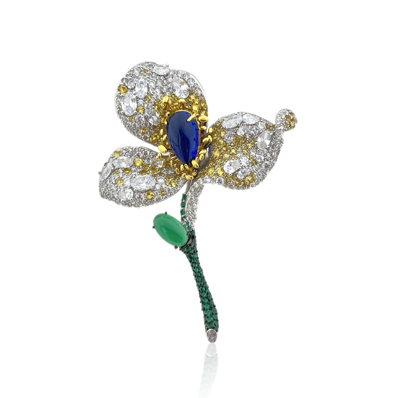 Glory Morning Mix Italian Brooch - 2