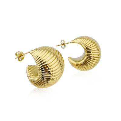 Golden Era Earrings - by Eda Çetin