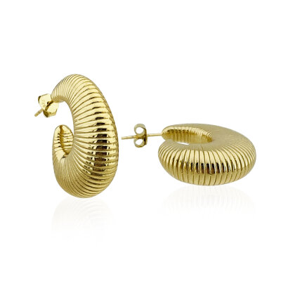 Golden Era Earrings - Wide Form - by Eda Çetin