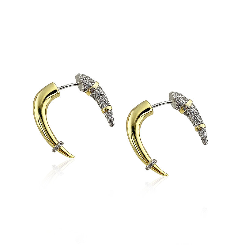 Golden Fang Earring - 1