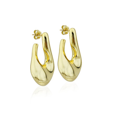 Golden Sea Earring - by Eda Çetin