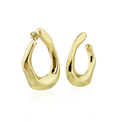 Golden Shells Earrings - by Eda Çetin