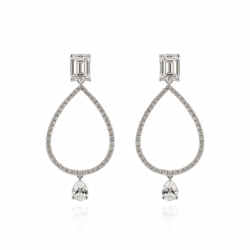 Grace Drop Earrings - 1