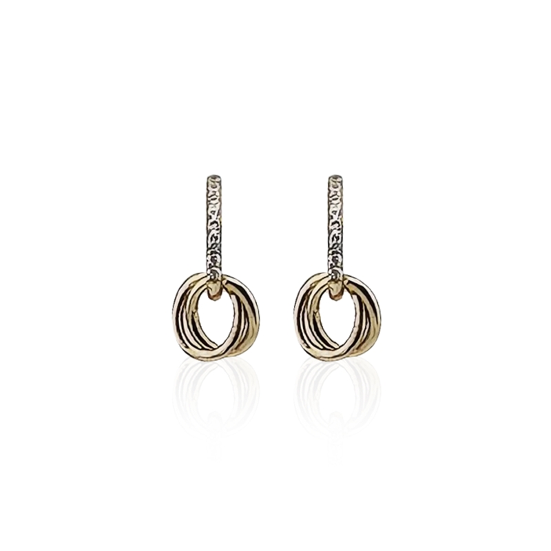 Grazia Hoop Detailed Earrings