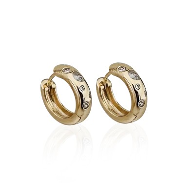 by Eda Çetin - Grazia Stone Hoop Earrings (1)