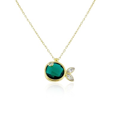 by Eda Çetin - Green Fish Necklace