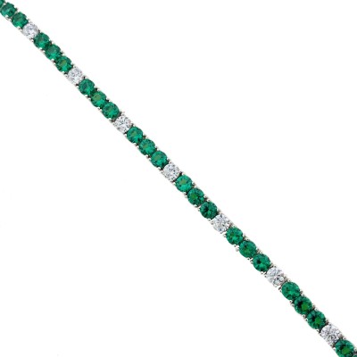 Green Waterway Bracelet - 3 mm