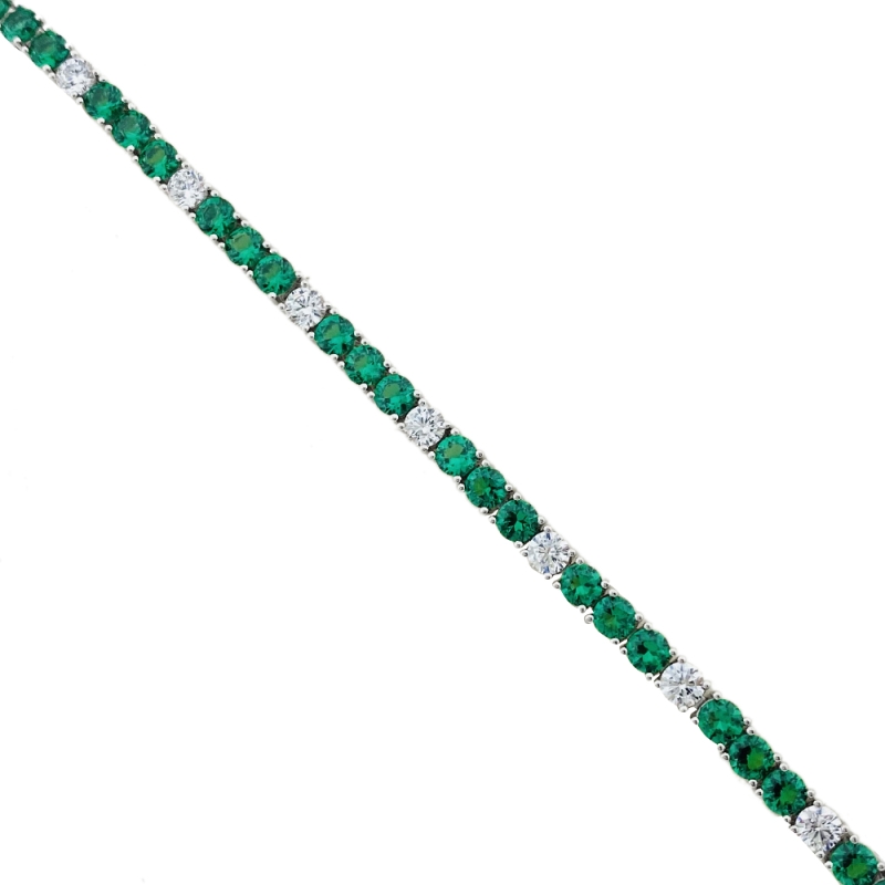 Green Waterway Bracelet - 3 mm