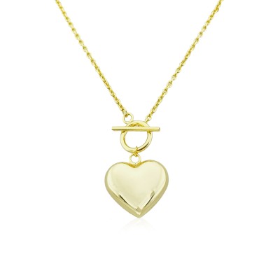 Heart Italian Necklace - Thumbnail
