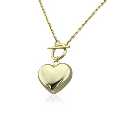 by Eda Çetin - Heart Italian Necklace