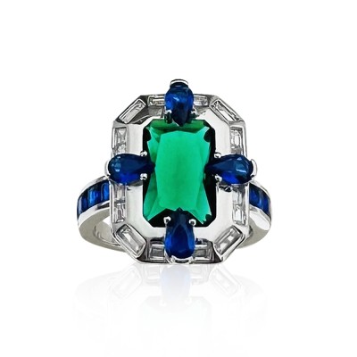 Helen Colored Stone Ring - Thumbnail