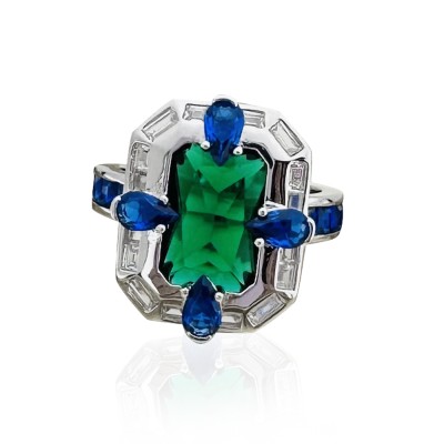 Helen Colored Stone Ring - Thumbnail