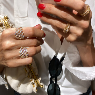 Helen Italian Ring - by Eda Çetin