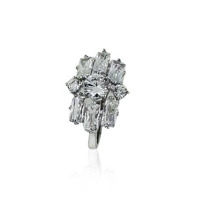 Helios Baguette Stone Ring - Thumbnail
