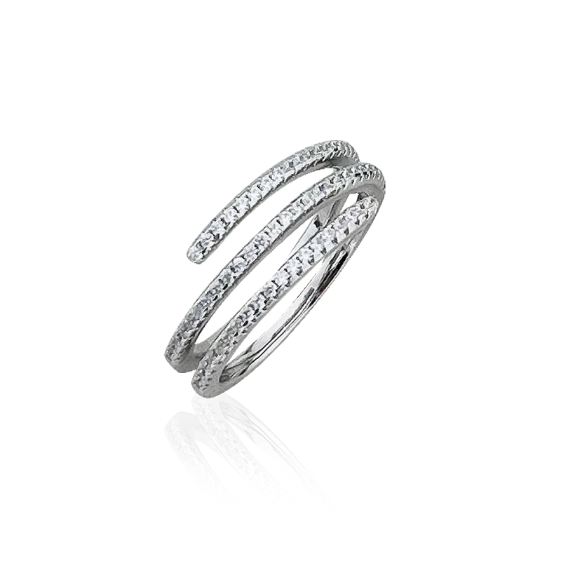 Helix Stone Ring
