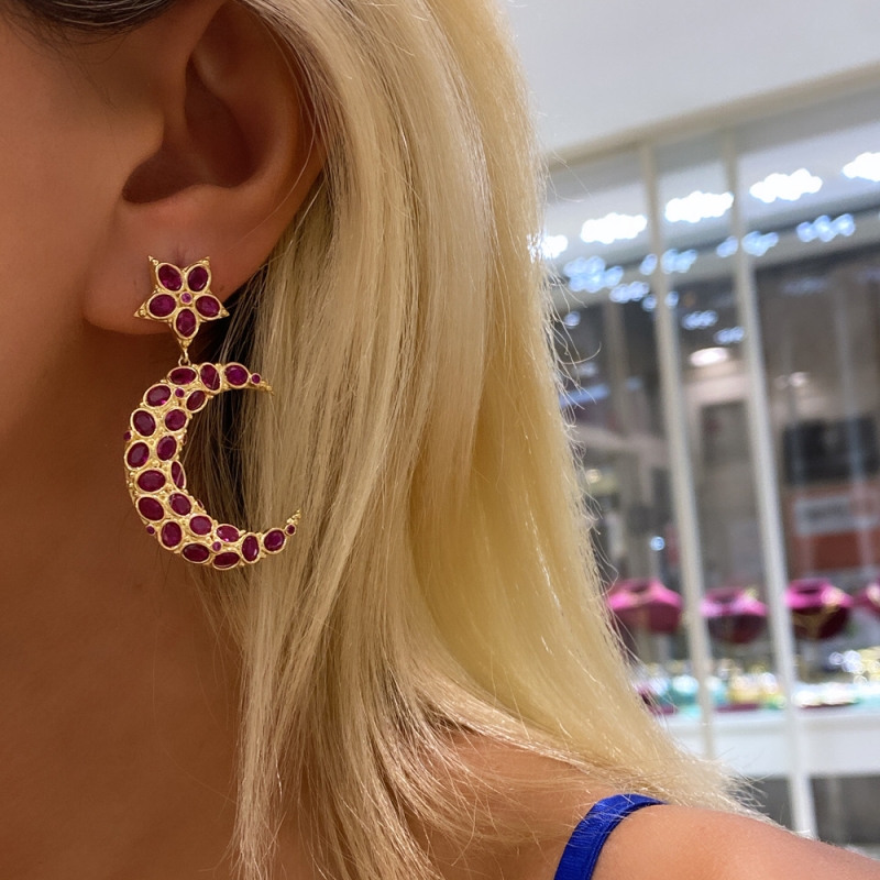 Hilal Rute Collection Earrings