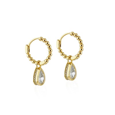 by Eda Çetin - Hoop Drop Earrings (1)