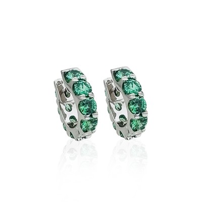 by Eda Çetin - Ice Cut Hoop Earrings (1)