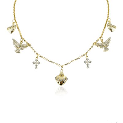 Isola Figurine Necklace - by Eda Çetin