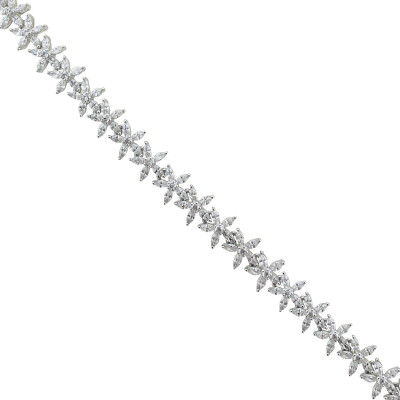 Isolabella Flower Tennis Bracelet - by Eda Çetin