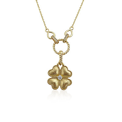 Italian Clover Necklace - by Eda Çetin